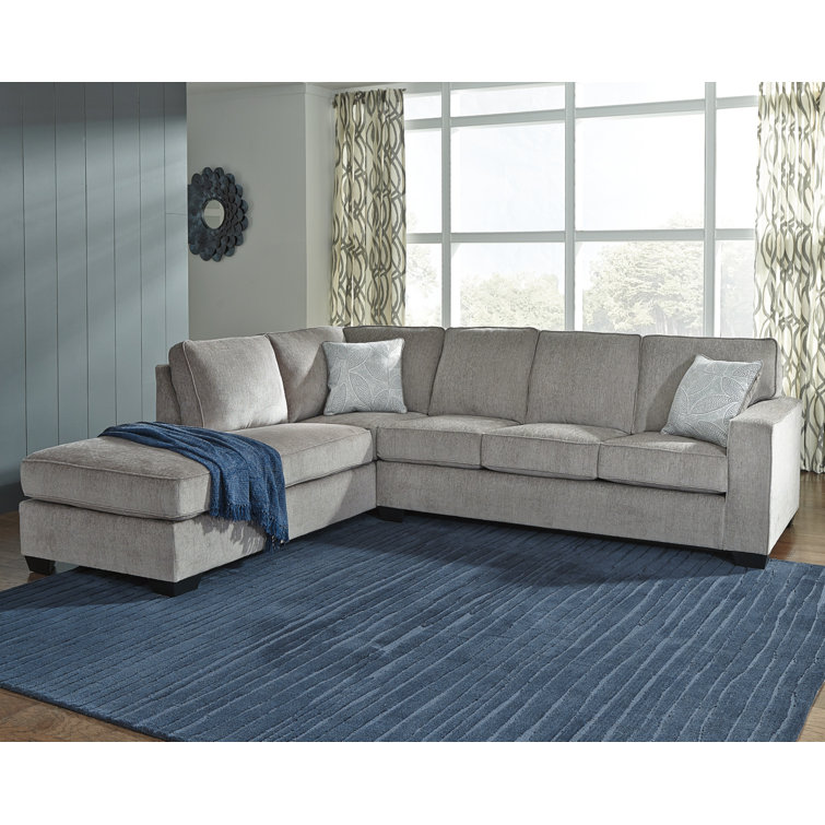 Signature Design by Ashley 110" Wide Sofa & Chaise & Reviews Wayfair